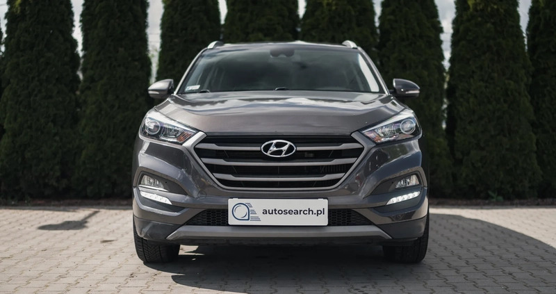 Hyundai Tucson cena 75990 przebieg: 106597, rok produkcji 2017 z Tychowo małe 781